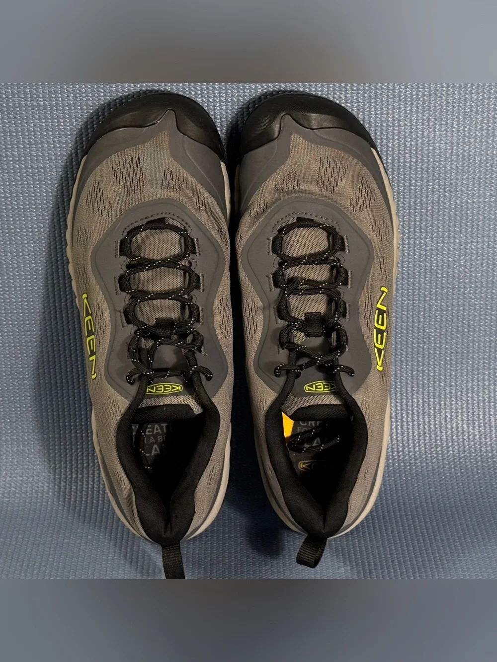 KEEN Men’s NXIS Speed Hiking Low Gray Athletic Shoes Size 11